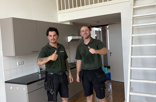 Woning na spoedontruiming