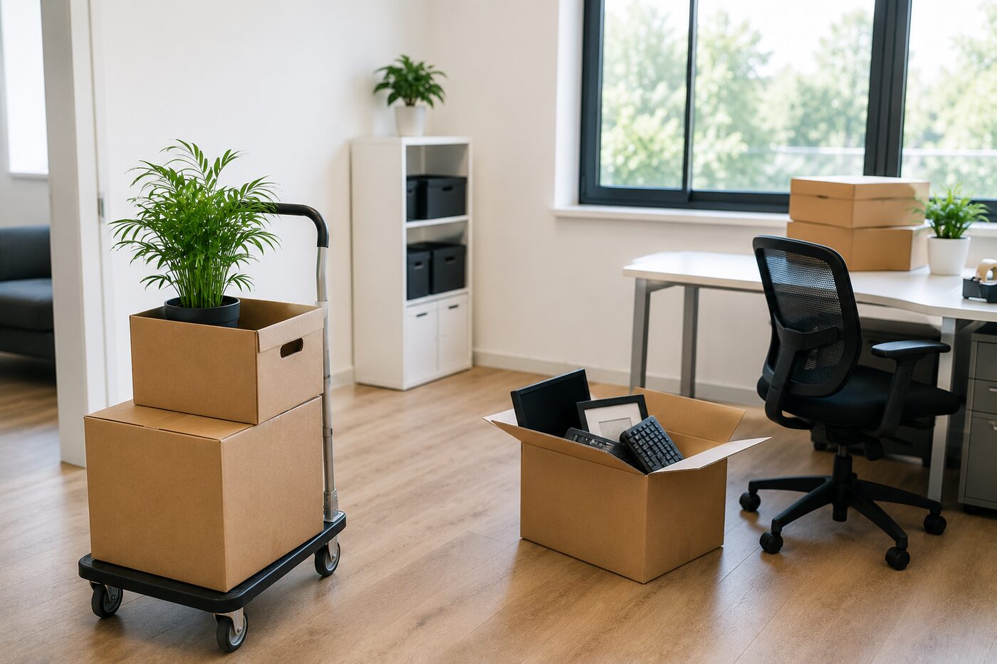 Verhuisdozen voor een kleine verhuizing