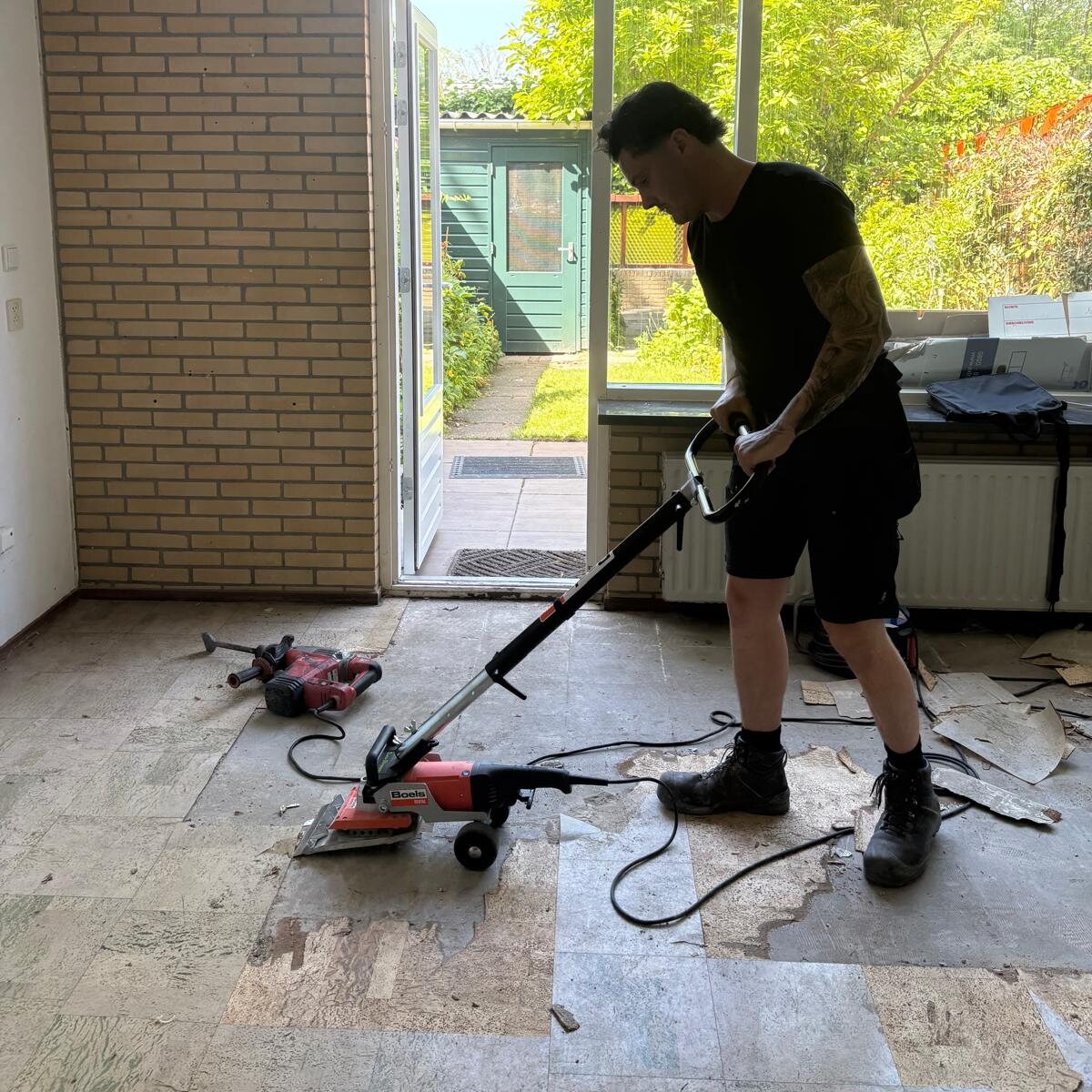 Woningontruiming voor oplevering aan de woningbouw